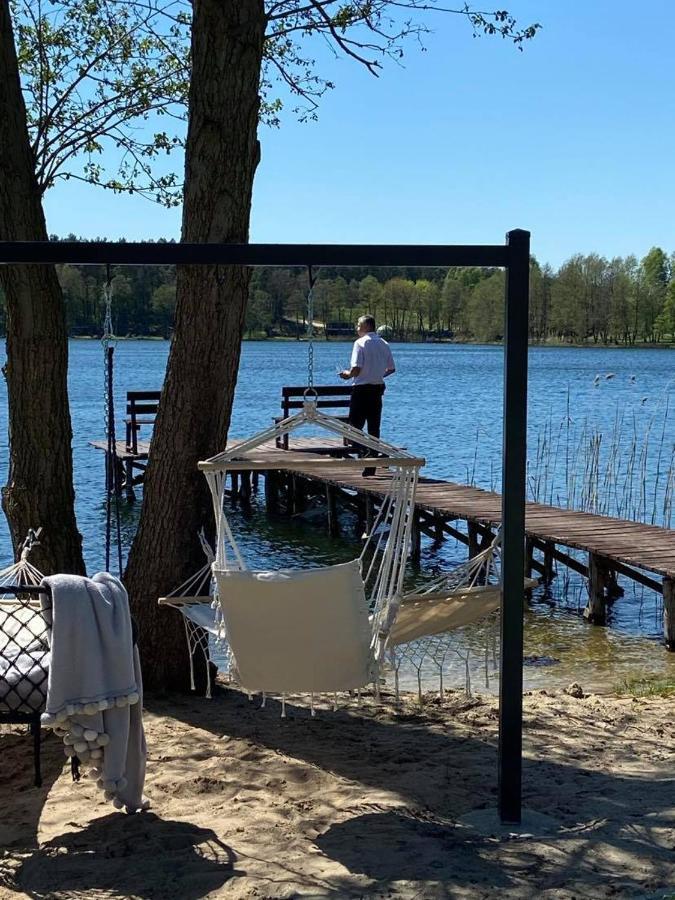 Apartament nad jeziorem Sukiel z własną plażą Olsztyn  Zewnętrze zdjęcie